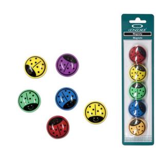 Magneti buburuza, 5 bucati