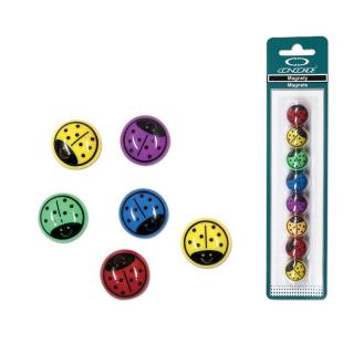 Magneti buburuza, 8 buc set