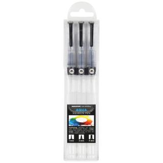 Marker gol reincarcabil Molotow Aqua Squeeze Pen Basic Set 1