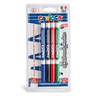 Marker pentru whiteboard Carioca 4 buc   set
