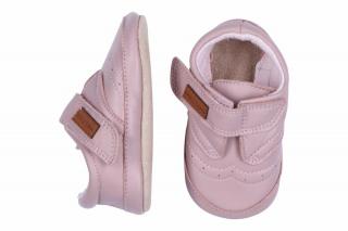 Pantofi de interior din piele naturala- Misty Rose