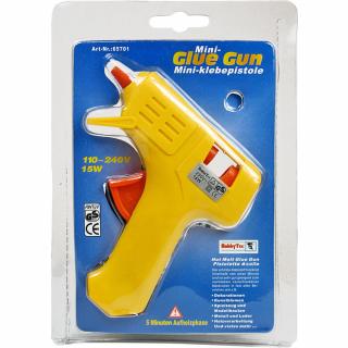 Pistol de lipit, 10 W, include 2 cartuse adezive