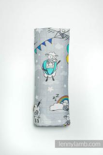 Pled muselina bambus 120x120 cm - LENNY TALES- LennyLamb