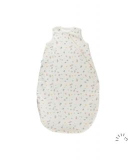 Sac de dormit fara maneci pentru bebelusi Birdy Dots