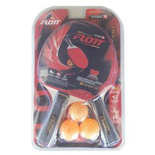 Set 2 palete + 3 mingi tenis de masa