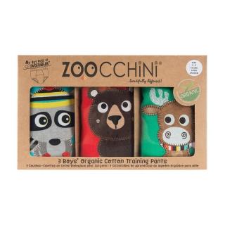 Set 3 Chilotei Antrenament, Zoocchini, Baiat, 2-3 ani, 100% Bumbac Organic, Forest