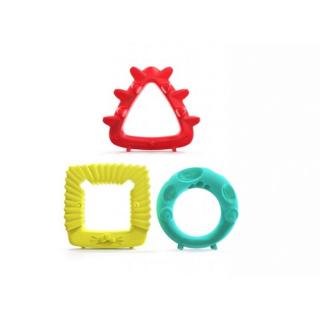Set inele gingivale din silicon, mombella - animalute haioase