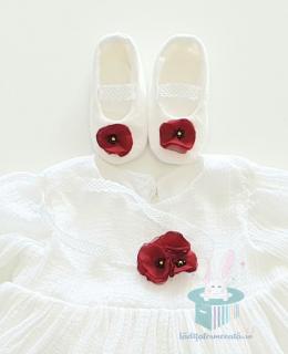 Set pantofiori si bentita Sweet Poppies