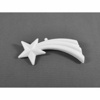 Stea cazatoare de colorat, din polistiren, 13 cm