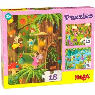 Taramul Zanelor, Set 3 jocuri puzzle evolutiv pentru copii