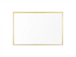 Whiteboard magnetic cu rama din lemn 60 x 40 cm Bi-silque