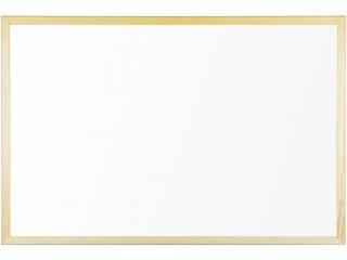 Whiteboard magnetic cu rama din lemn 80 x 60 cm Bi-silque