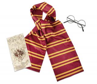 Accesorii Harry Potter - Esarfa, ochelari  harta