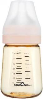 Biberon anticolici premium cu tetina S, galben (160 ml)