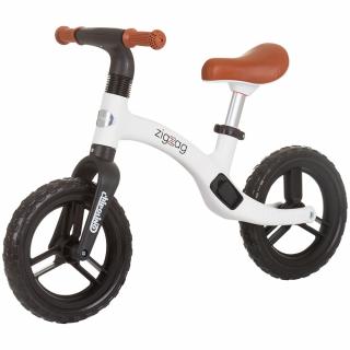 Bicicleta fara pedale Chipolino Zig Zag, black white