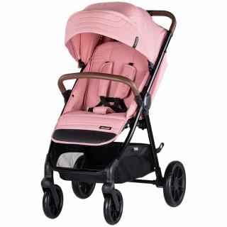 Carucior sport Chipolino Ultera cu husa picioare, Pink marshmallow