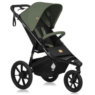 Carucior sport, Lionelo, Azura, Cu 3 roti, 6-48 luni, Verde