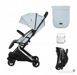 Carucior sport pliabil Skiddou Mikkeli Sky high, ultracompact pentru calatorii, Bleu