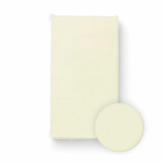 Cearceaf cu elastic, Bocioland, Pentru patut, Din 100% bumbac jersey, 120x60 cm, Cream