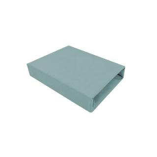Cearceaf cu elastic, MimiNu, Pentru patut 120X60 cm, bumbac, Royal, Nepal Green
