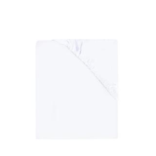 Cearceaf cu elastic, MimiNu, Pentru patut co-sleeper, 89 x 51 cm, bumbac jersey, White