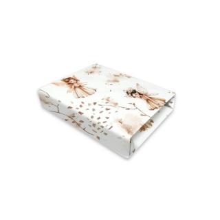 Cearceaf cu elastic, MimiNu, Pentru patut co-sleeper, Leonie, 83 x 50 cm, Fairy