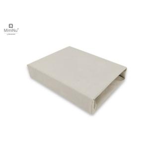 Cearceaf cu elastic pentru patut leagan sau patut co-sleeper, 90x40 cm, Royal, Beige