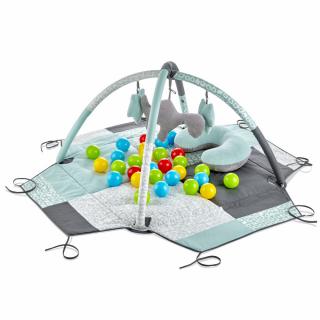 Centru de joaca cu bile BabyJem Verde Toy Ball Play Mat
