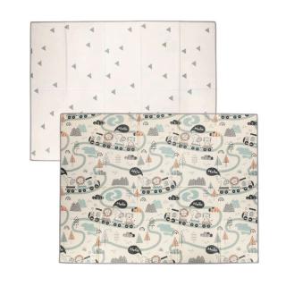 Covoras de joaca, FreeON, Magic Road, Cu doua fete, Pliabil, 200 x 150 cm, Multicolor