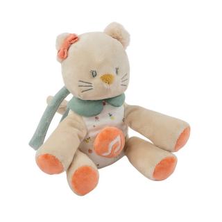 Jucarie de plus, Nattou, MILA, ZOE  LANA, Cu muzica, 0 luni+, Cat