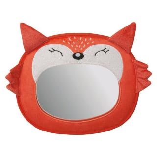 Oglinda auto pentru supraveghere bebelusi, Fox, Orange