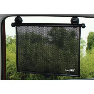 Parasolar auto retractabil, FreeON, Black