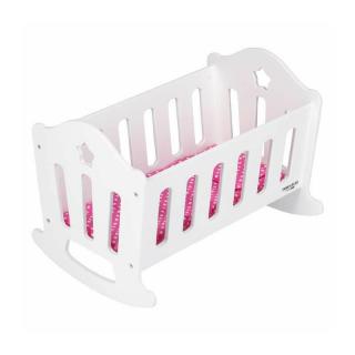 Patut pentru papusi, Free2Play, Cu pernuta confortabila, 46x33x33 cm, White
