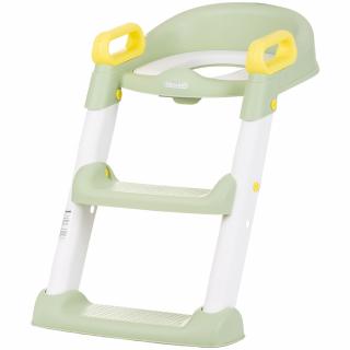 Reductor toaleta cu scara Chipolino Skippy, Green