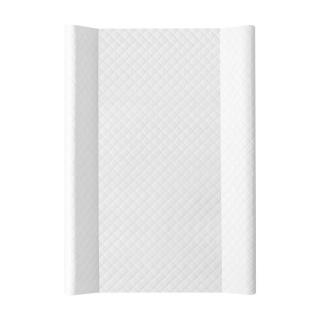 Saltea de infasat, Ceba Baby, Confort, 50x70 cm, Atasabila la patut, Fara BPA, 0 luni+, Caro White