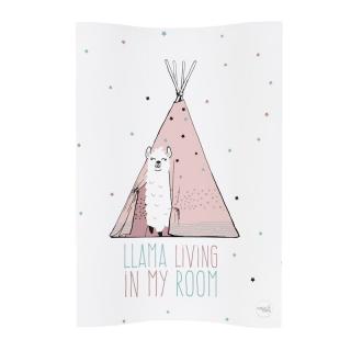 Saltea de infasat, Ceba Baby, Cosy, Moale, 50 x 70 cm, 0-12 luni, Lolly Polly Lama