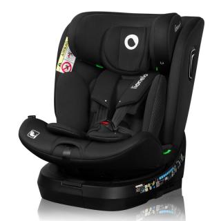 Scaun auto, Lionelo, Brave i-Size, 4 in 1, Rotire 360 grade, 0-36 Kg, 40-150 cm, Cu Isofix - Black carbon