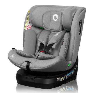 Scaun auto, Lionelo, Brave i-Size, 4 in 1, Rotire 360 grade, 0-36 Kg, 40-150 cm, Cu Isofix - Grey stone