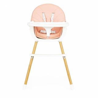 Scaun de masa 2 in 1 ,   Roz