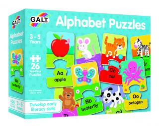 Set 26 de puzzle-uri Alphabet (2 piese)