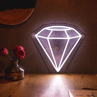 Semn led neon model Diamant 40cm x 40cm