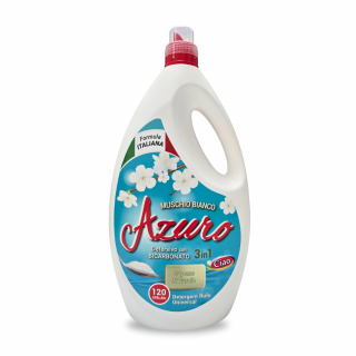 Detergent  Azuro 3 in 1 cu bicarbonat sapun natural si enzime naturale 4,8 L