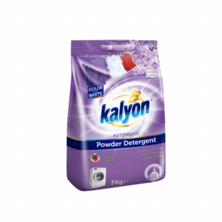 KALYON Detergent praf rufe 3kg Automat ColorWhite LavanderMagnolia