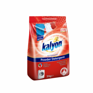 KALYON Detergent praf rufe 3kg Automat ColorWhite Lovely