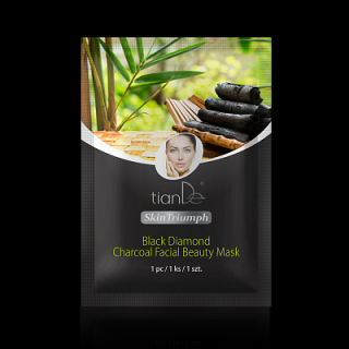 Masca de frumusete faciala cu carbune Black Diamond