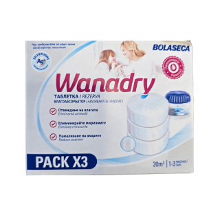 Rezerve absorbant umiditate Wanadry Bolaseca 3 tablete