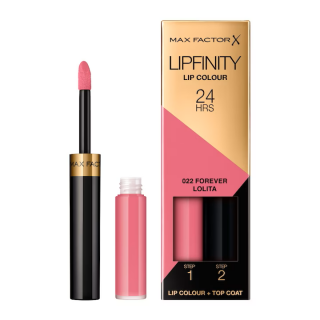 Ruj rezistent la transfer Max Factor Lipfinity Lip Colour 24h, 022 Lolita