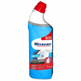 Solutie curatare toaleta Misavan Gel Wc Marine 4 in 1 1l