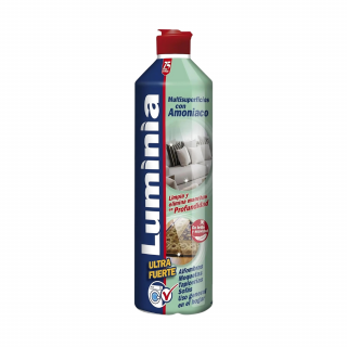 Solutie lichida pe baza de amoniac pentru tesaturi, covoare, mochete LUMINIA ULTRA FORTE , 750ml