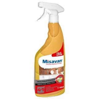 Solutie multifunctionala pe baza de amoniac Misavan 4 in 1 750ml